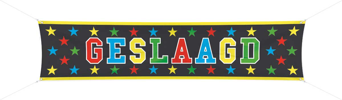 Geslaagd Spandoek