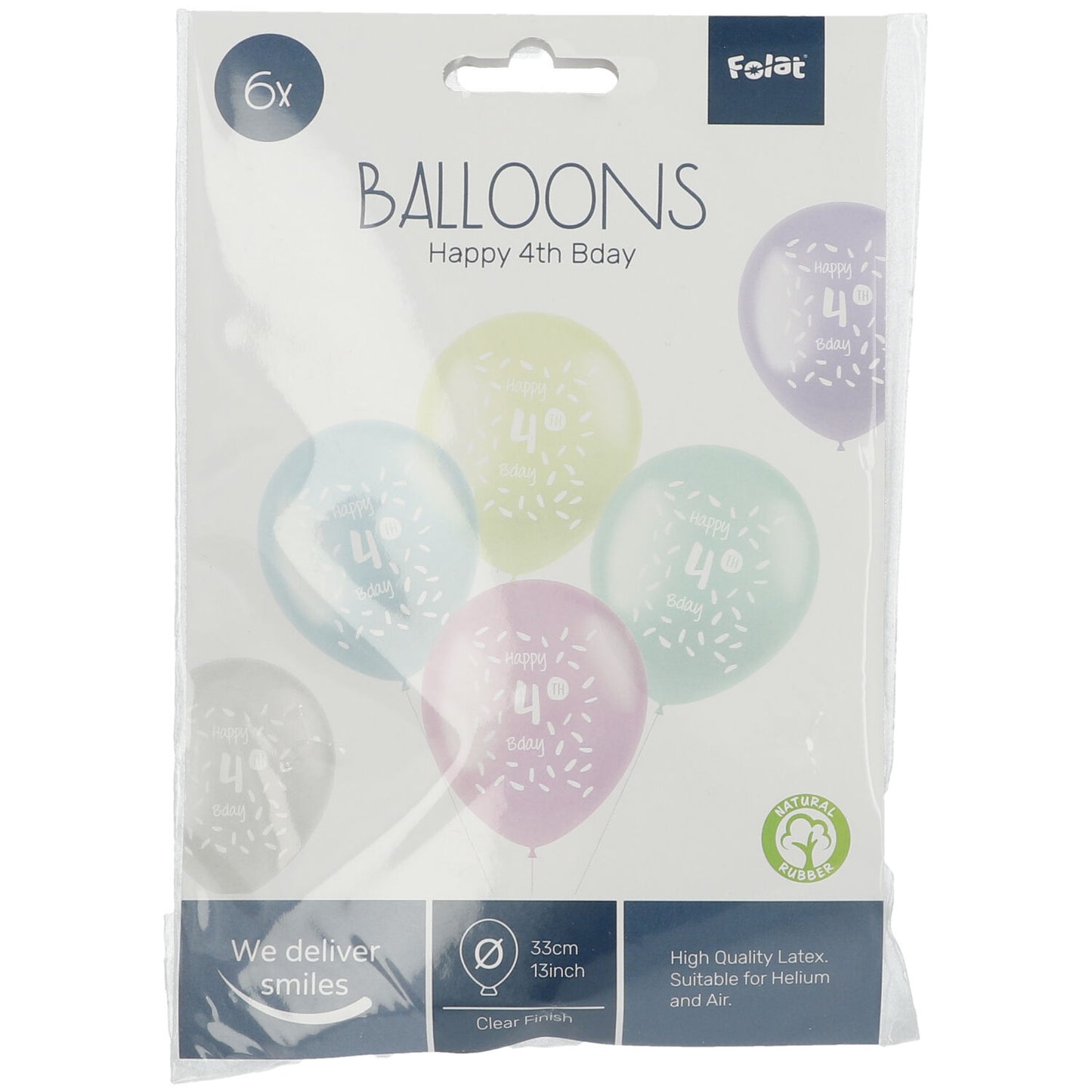 Cijfer Ballonnen 2 t/m 12 Pastel
