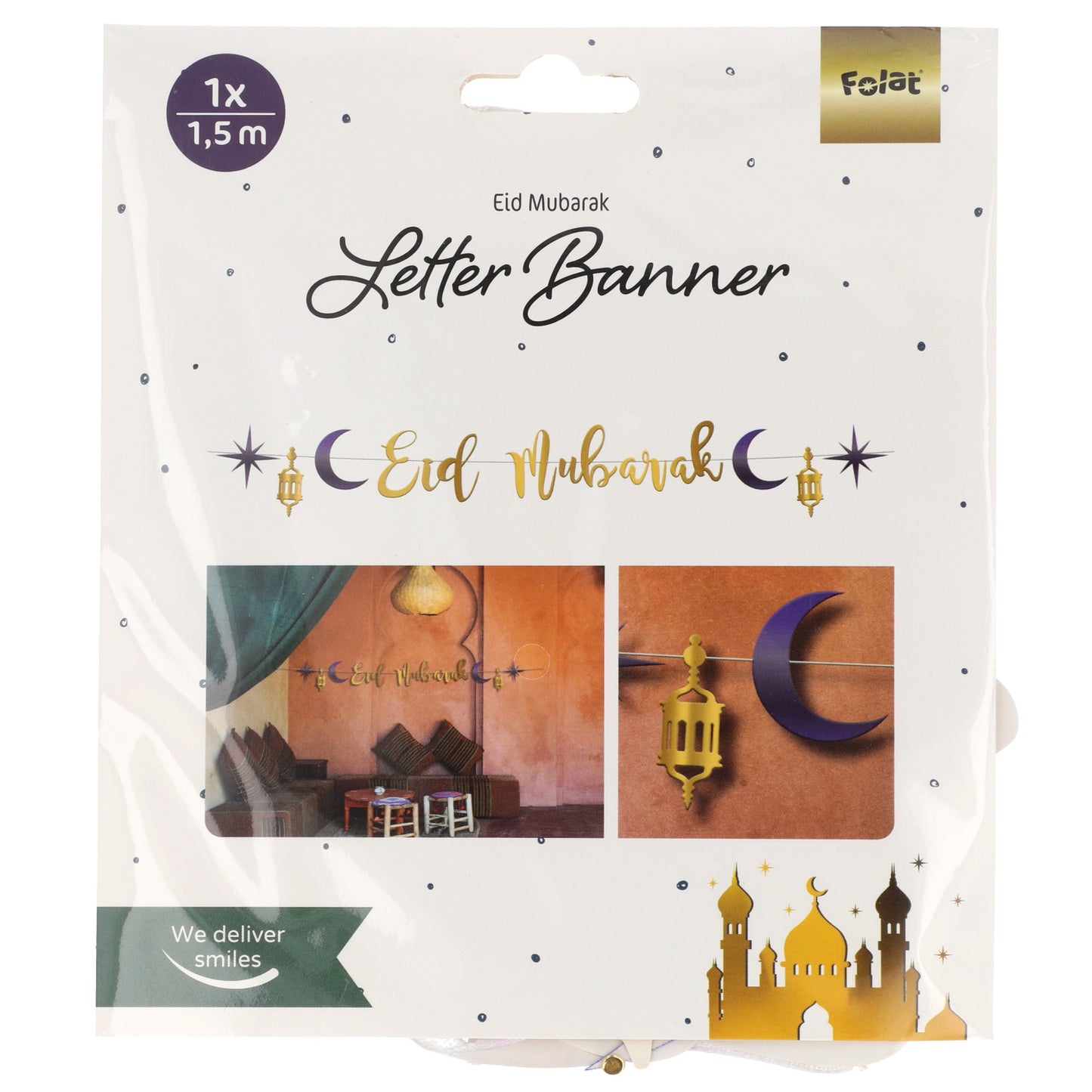 Eid Mubarak Letter slinger