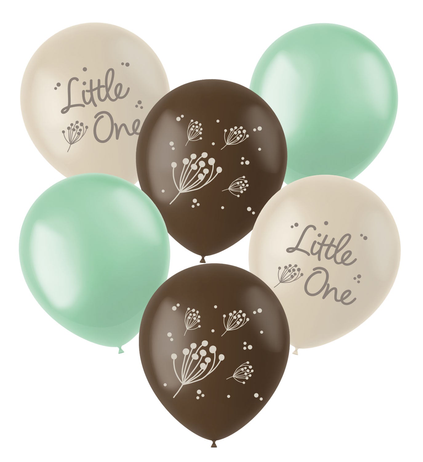 Blooming Baby Latex Ballonnen Set