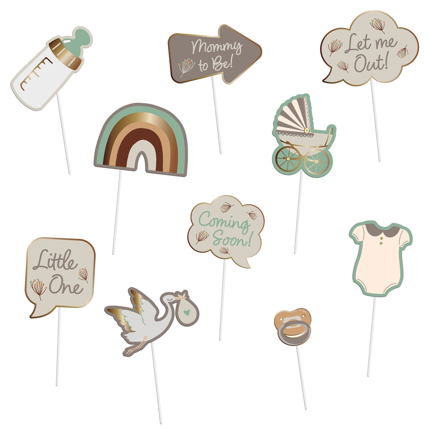 Blooming Baby Foto Set In 3 Kleuren