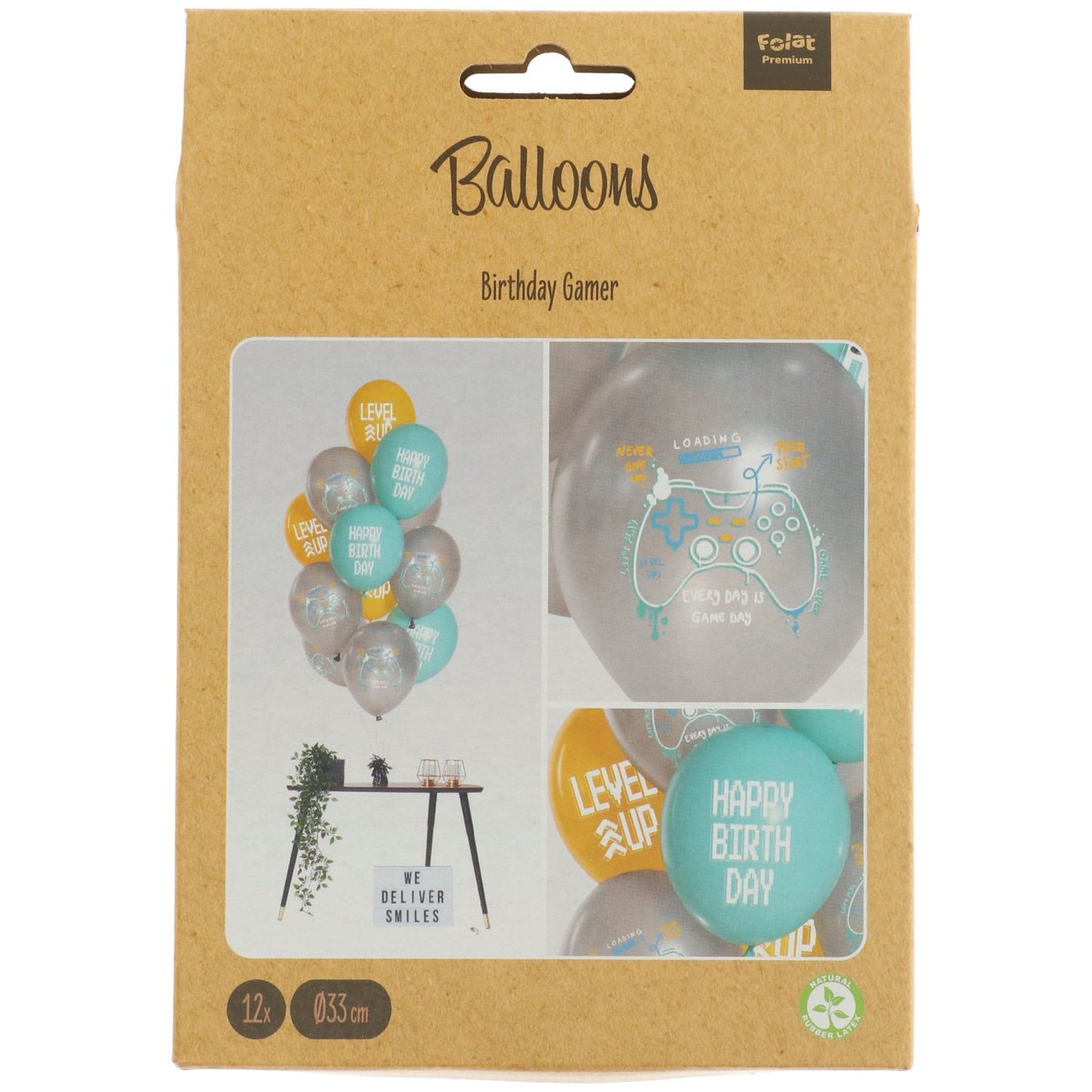 Level up! Latex Ballonnen