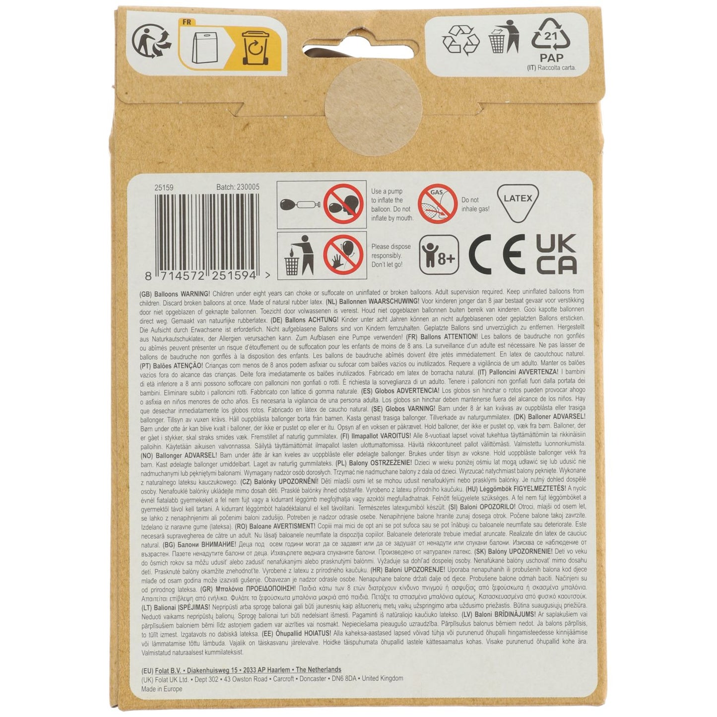 Latex Ballonnen Baby Boy