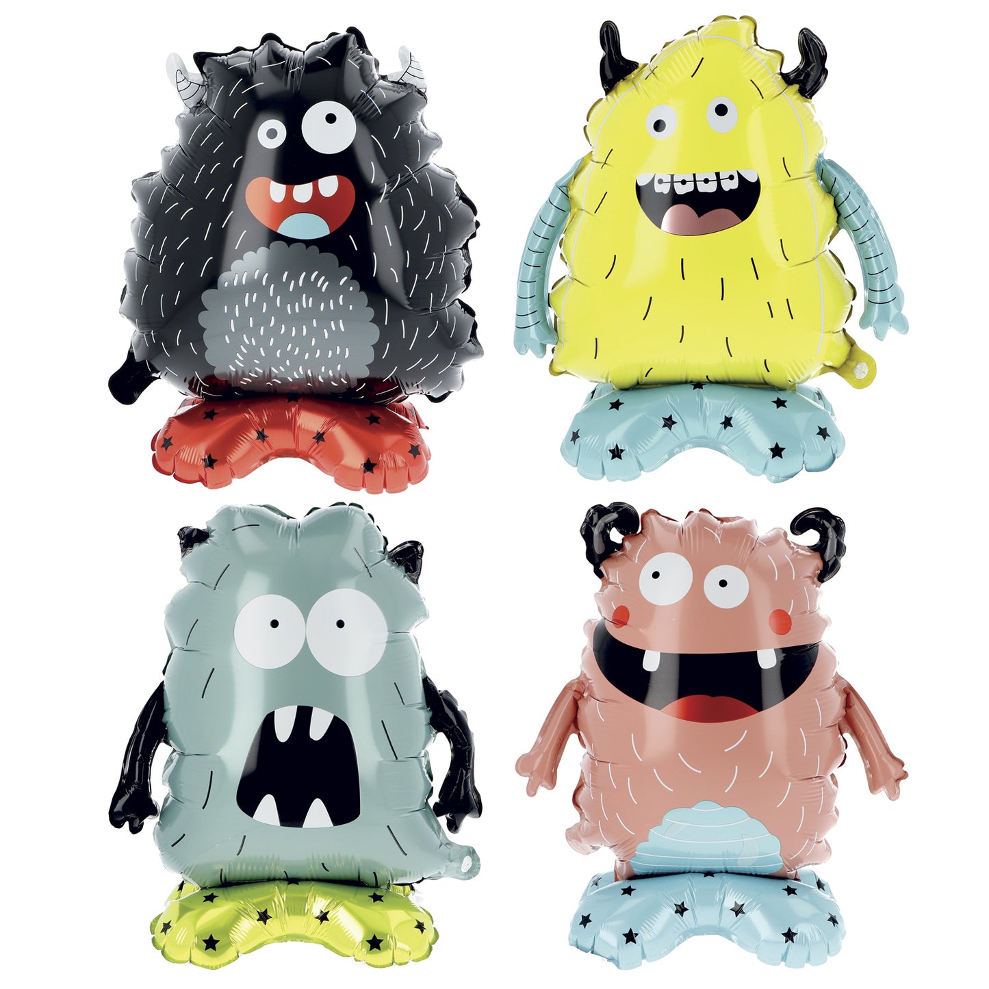 Monster Bash Staande Folie Ballon