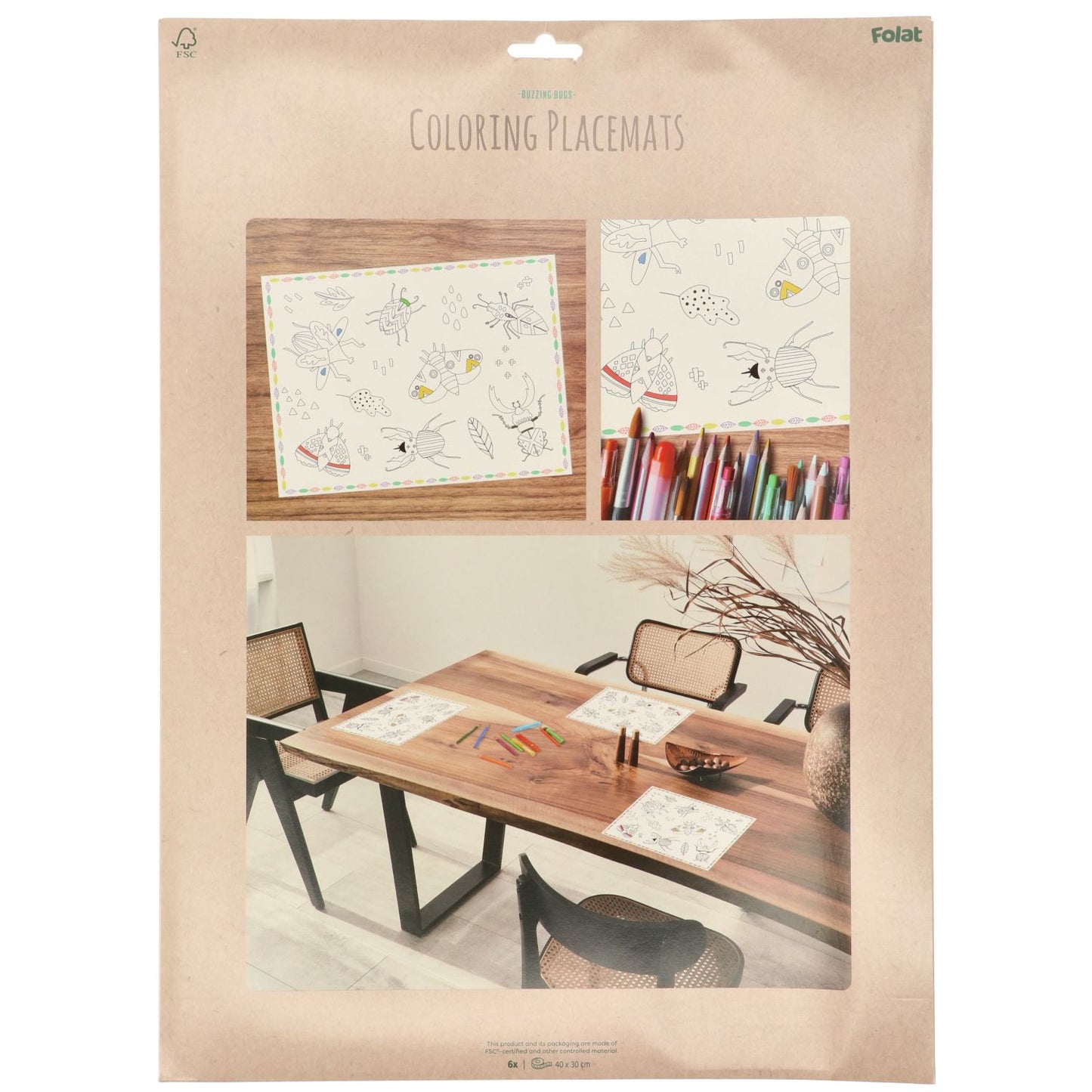 Buzz Day Kleur Placemats