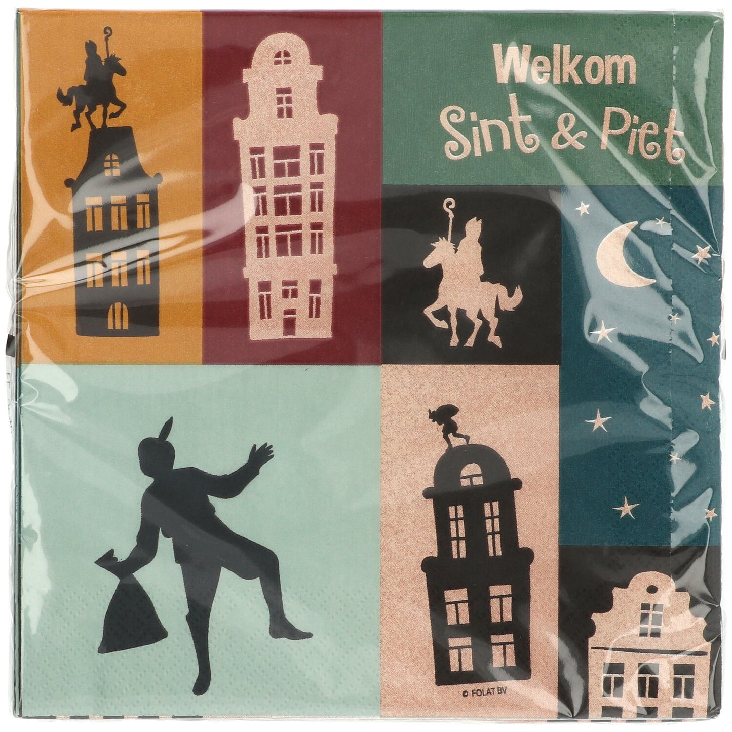 Servetten Welkom Sint en Piet