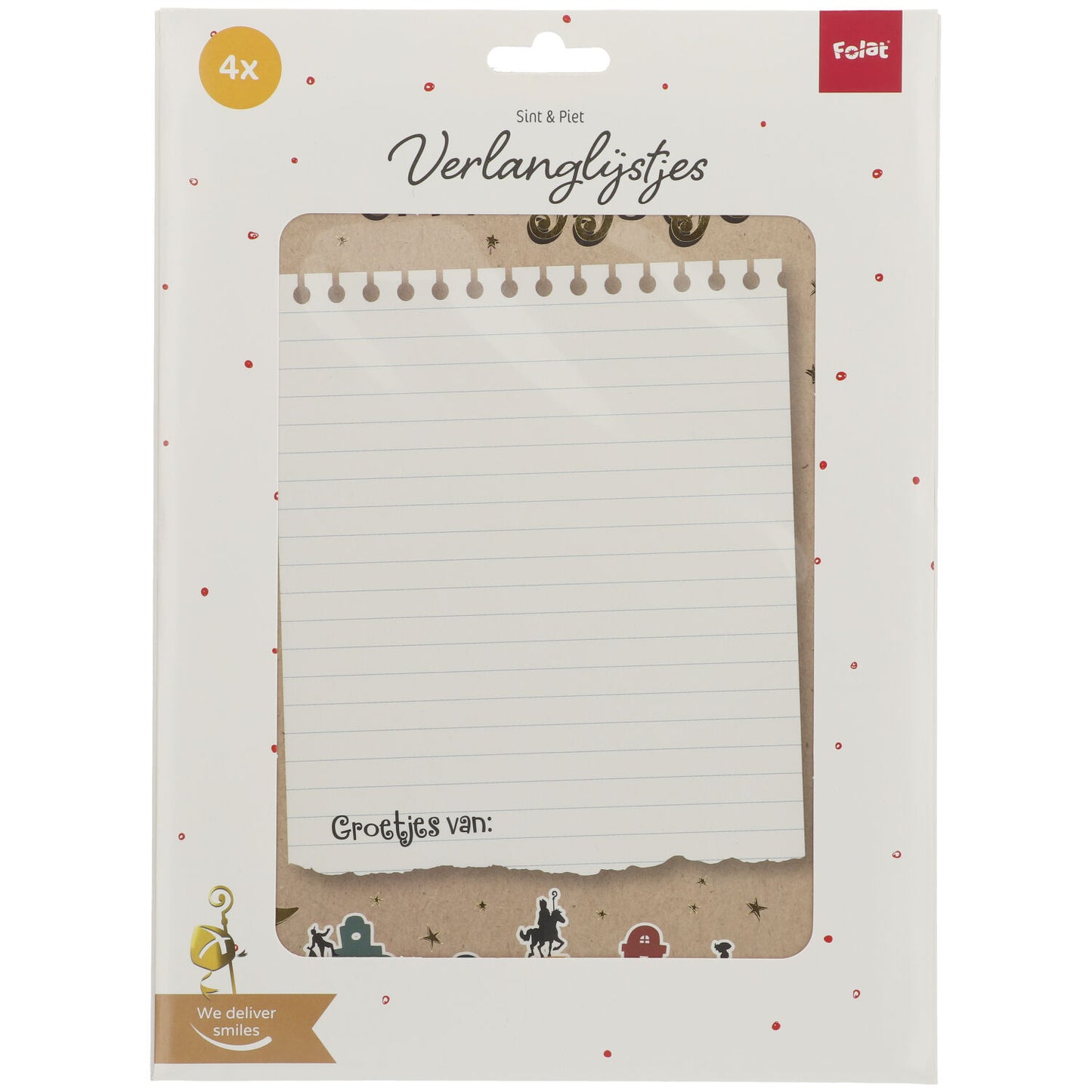 Verlanglijstjes Welkom Sint en Piet