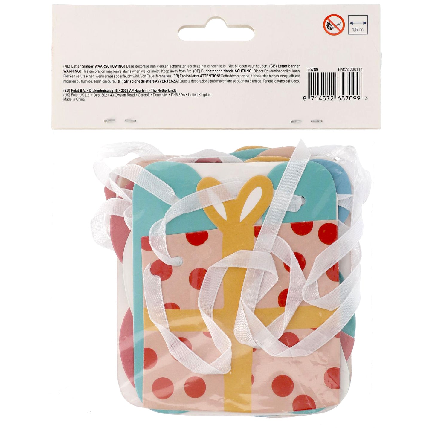 Letterslinger Sint en Pieten