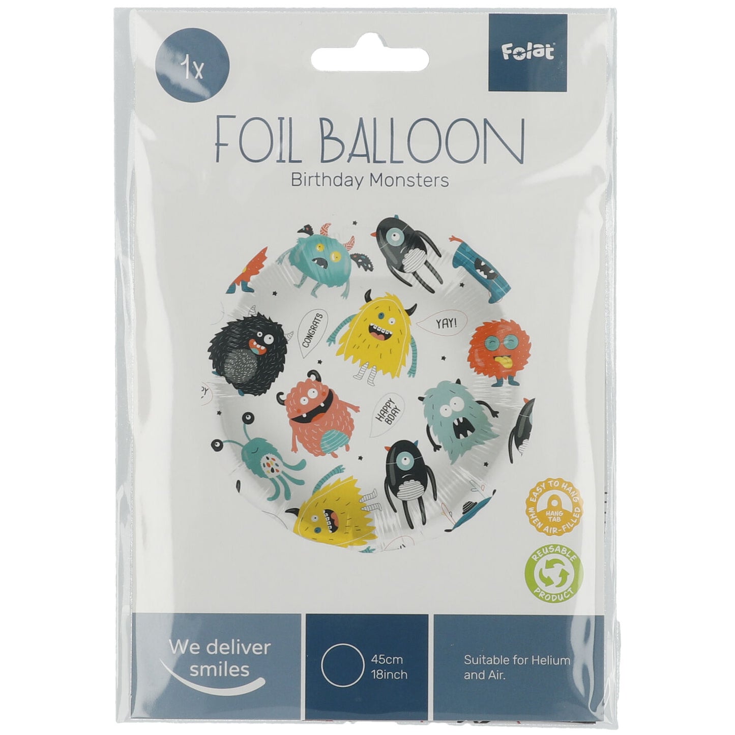 Monster Bash Folie Ballon