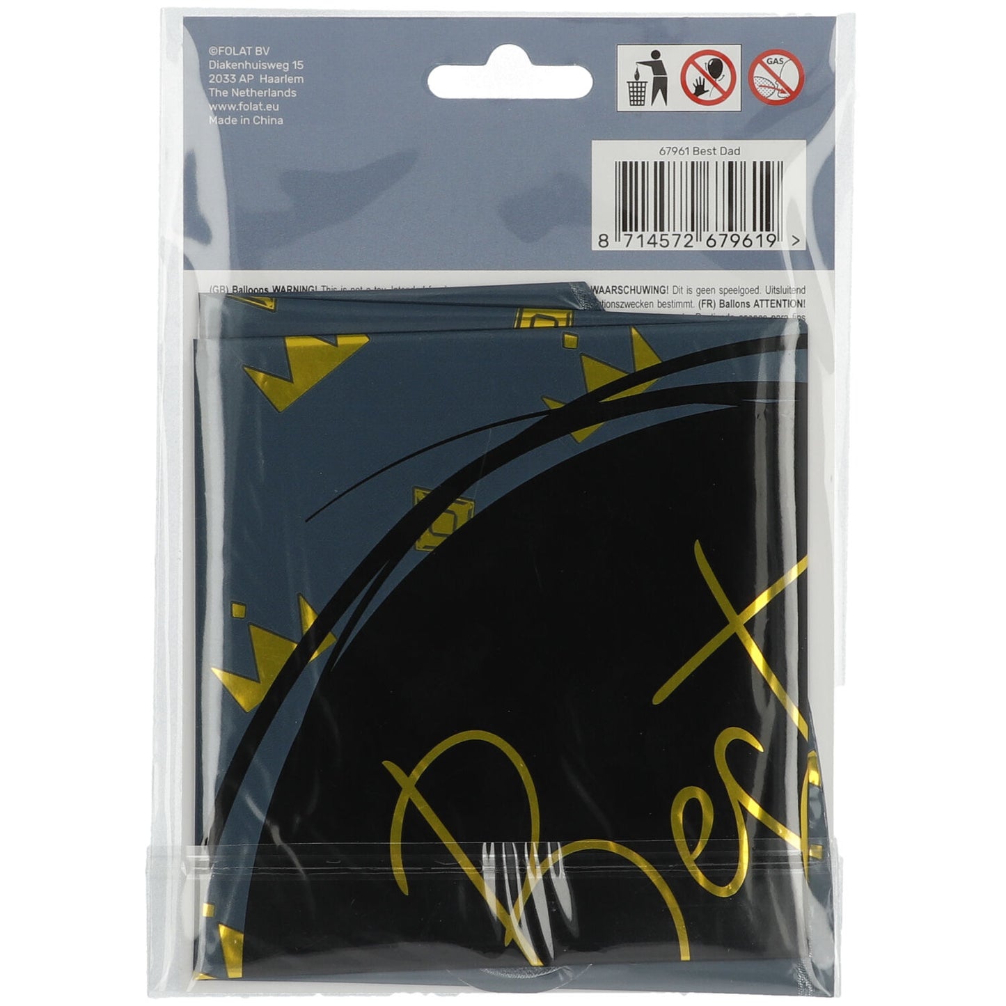 Folie Ballon Best Dad Ever