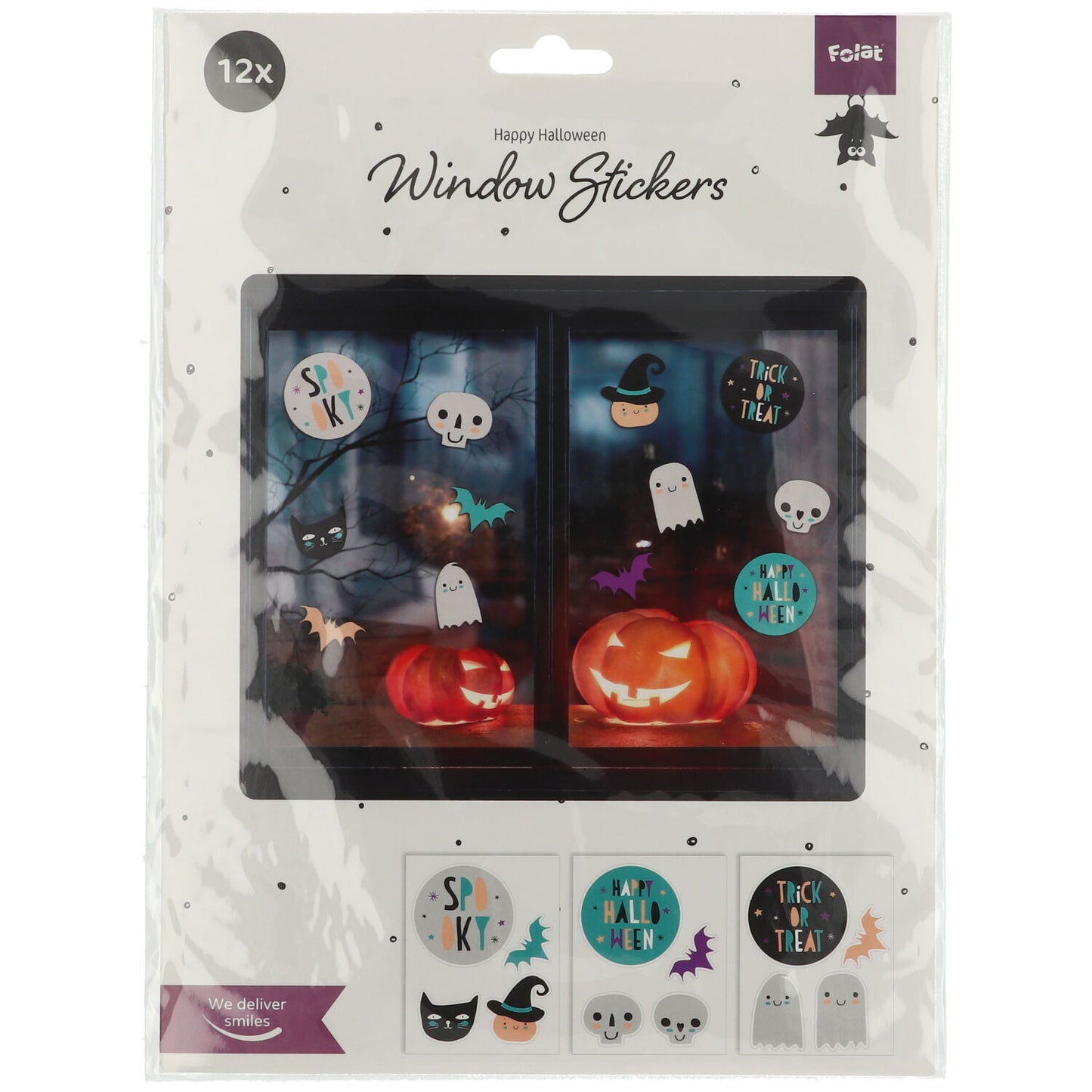 Happy Halloween Raamstickers