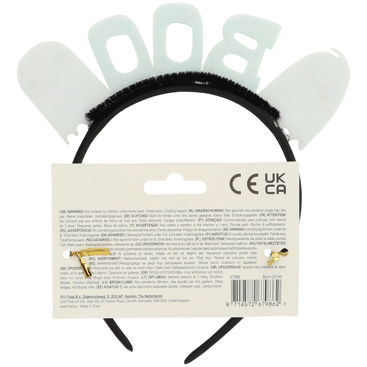 Happy Halloween Tiara Spookjes