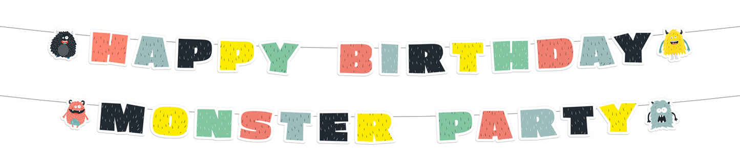 Monster Bash Letter Lijn