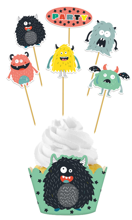 Monster Bash Cupcake Decoratie