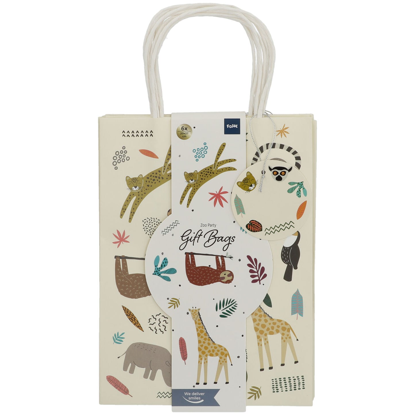 Zoo Party Traktatie Tasjes