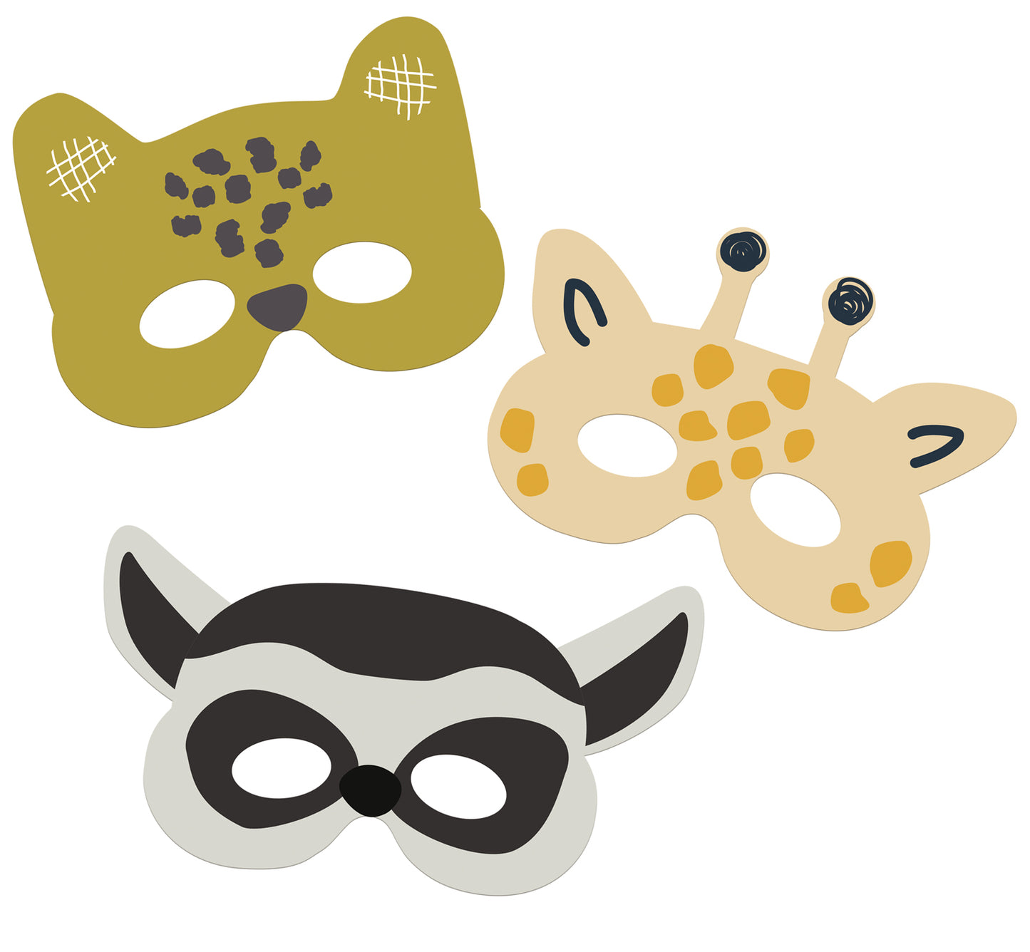 Zoo Party Maskers