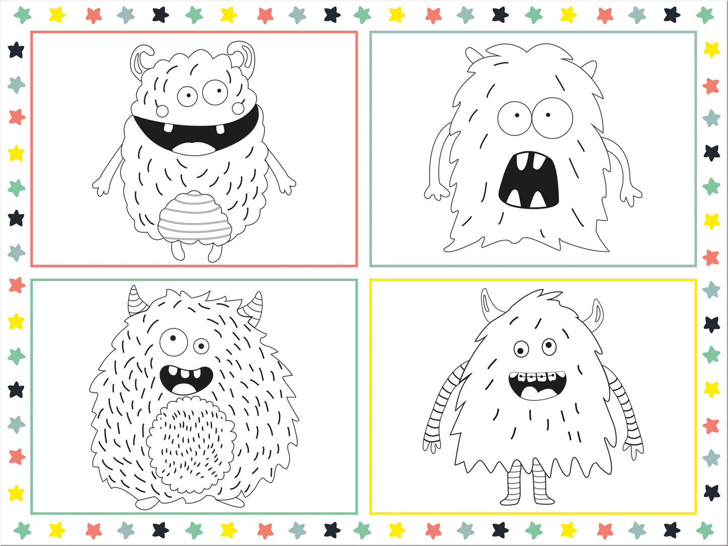 Monster Bash Inkleur Placemat