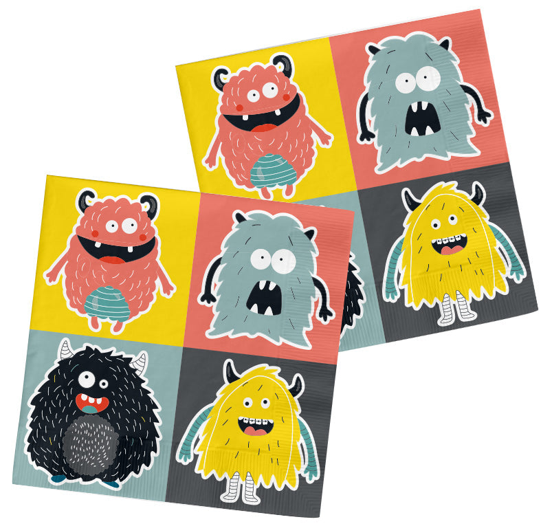 Monster Bash Servetten