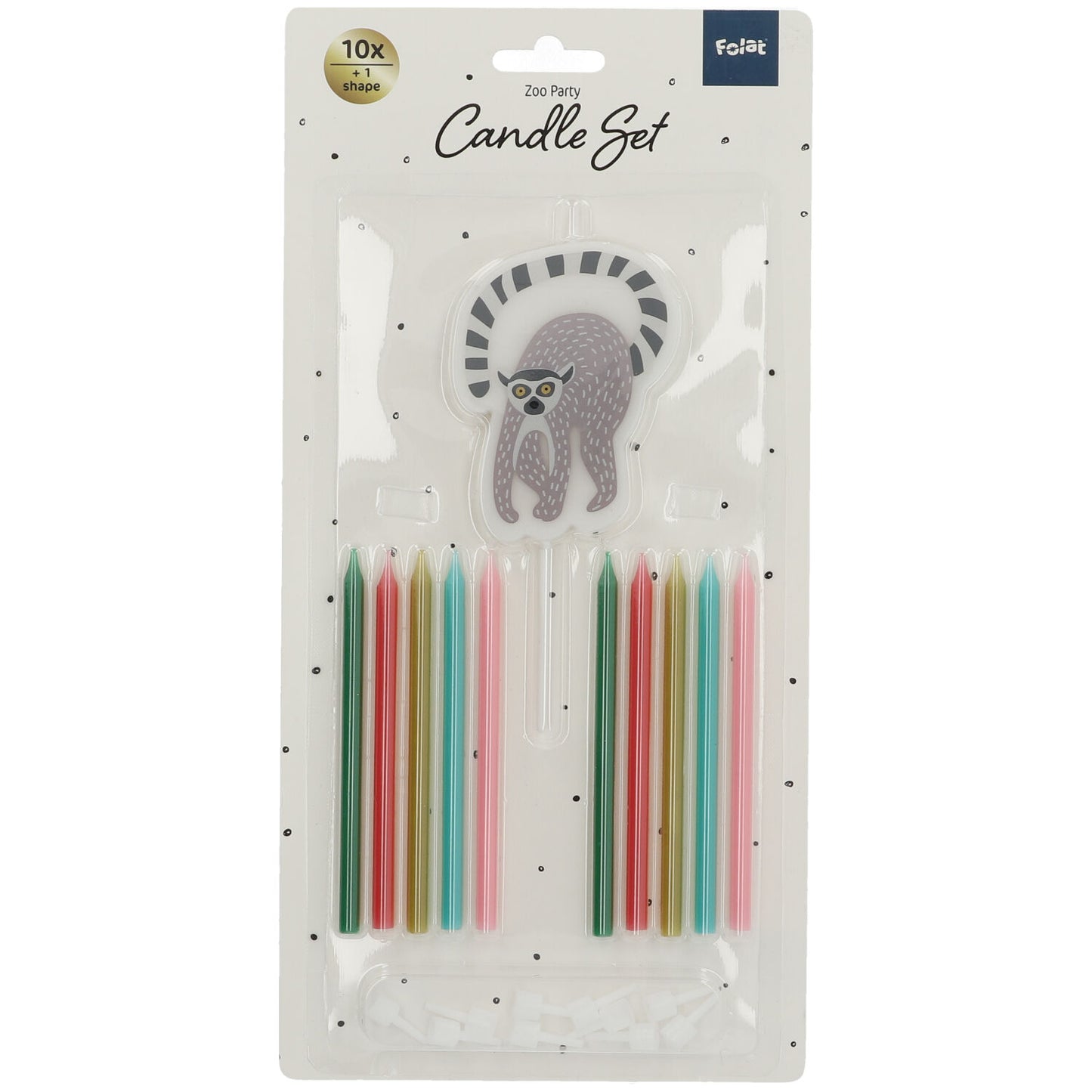 Zoo Party Kaarsjes