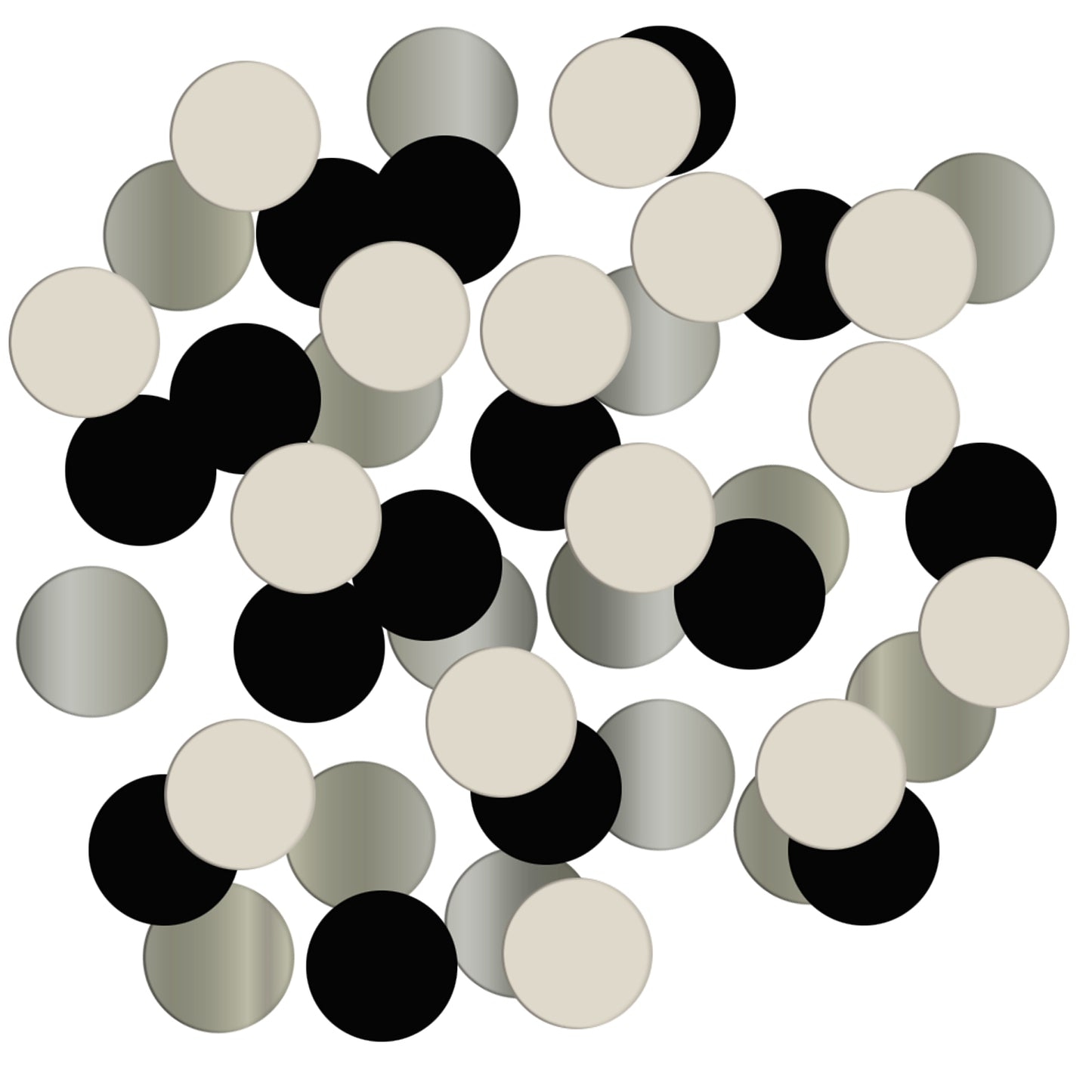 Crème Noir Tafelconfetti