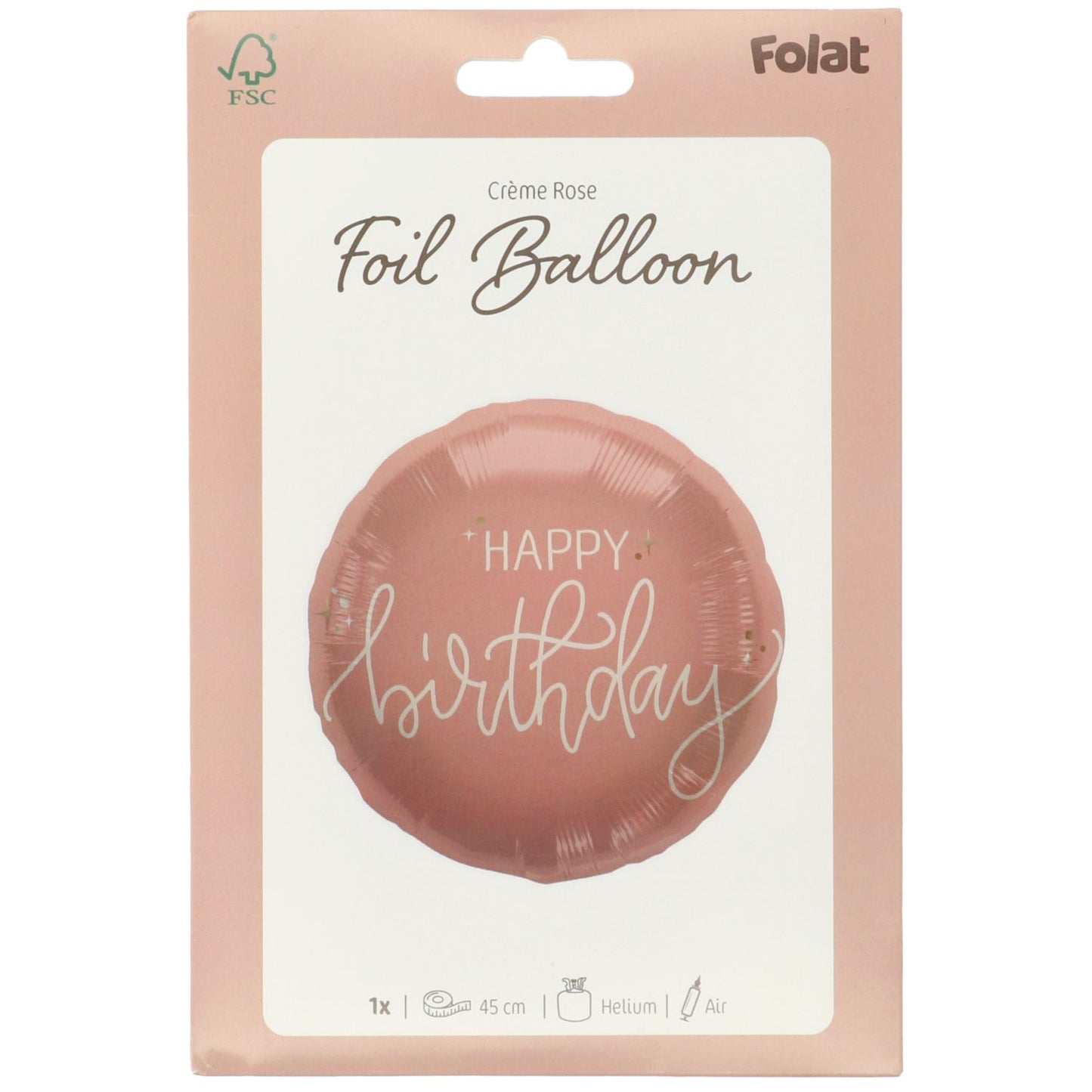 Crème Rose Folie Ballon