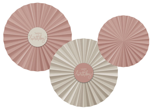 Crème Rose Decoratie Set